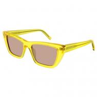 Солнцезащитные очки , желтый Saint Laurent