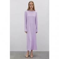Платье , вискоза, повседневное, полуприлегающее, миди, размер L, фиолетовый I Am Studio