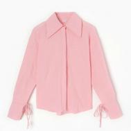 Рубашка  , размер 46, розовый MINAKU