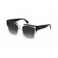 Солнцезащитные очки , бесцветный, серый Furla