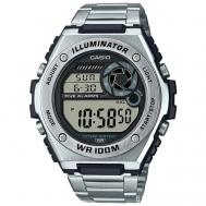 Наручные часы  Collection MWD-100HD-1AVEF, черный, серебряный Casio