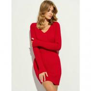 Платье-лапша , повседневное, размер 36, красный Molli