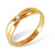 Кольцо АЙМИЛА, красное золото, 585 проба, бриллиант, размер 18, бесцветный Аймила