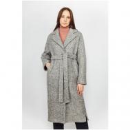 Пальто   демисезонное, размер 44, серый HYMY