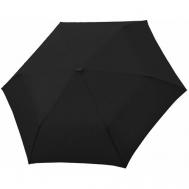 Зонт , механика, 3 сложения, купол 90 см., система «антиветер», чехол в комплекте, для мужчин, черный Doppler
