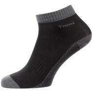 Носки , плоские швы, размер 40-42, черный Tesema