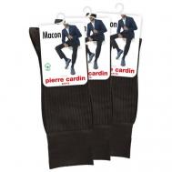 Носки , 3 пары, размер 41-42, коричневый Pierre Cardin