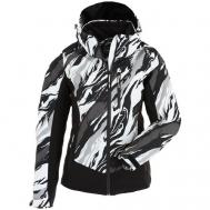 Куртка , размер 34, черный, белый Icepeak