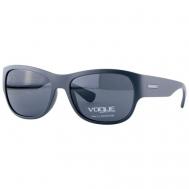 Солнцезащитные очки  eyewear, прямоугольные, оправа: пластик, с защитой от УФ, для мужчин, серый Vogue