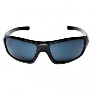 Солнцезащитные очки , кошачий глаз, оправа: пластик, с защитой от УФ, черный Нет бренда