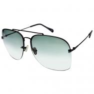 Солнцезащитные очки , авиаторы, оправа: металл, с защитой от УФ, градиентные, черный Tom Ford