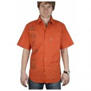 Рубашка , размер 50-52/L, оранжевый Маэстро