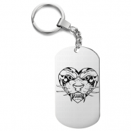 Брелок для ключей «Тигр в сердце» UEGrafic