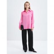 Блуза  , повседневный стиль, размер XS, розовый ZARINA