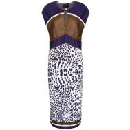 Платье , вискоза, размер 48, мультиколор Roberto Cavalli