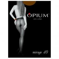 Колготки   Mirage, 40 den, размер 4, коричневый Opium
