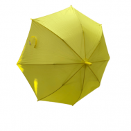 Зонт-трость полуавтомат, купол 84 см., система «антиветер», желтый My_life