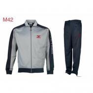 Костюм , олимпийка и брюки, силуэт прямой, карманы, размер 54, серый Montanasport