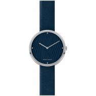 Наручные часы  Design collection, серебряный, синий Jacques Lemans