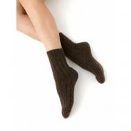 Женские носки , размер 37/39, коричневый TOD OIMS