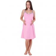 Сорочка , размер 50, розовый Оптима Трикотаж