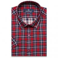 Рубашка , размер (54)2XL, красный Poggino