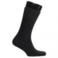 Мужские носки , классические, махровые, размер 25, черный Сибирь