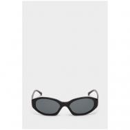 Солнцезащитные очки , узкие, черный LINDA FARROW