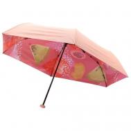 Мини-зонт , механика, купол 100 см., для женщин, розовый Ninetygo