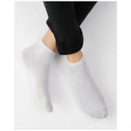 Мужские носки , 3 пары, 3 уп., классические, размер 41-47, белый Sofi Sweet