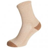 Носки  унисекс , 1 пара, классические, размер 35-37, бежевый Larma Socks