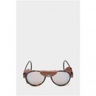 Солнцезащитные очки , овальные, оправа: пластик, с защитой от УФ, поляризационные, коричневый IZIPIZI