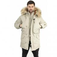 куртка  зимняя, размер XXL, бежевый Apolloget
