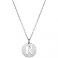 Медальон с буквой "R" () Solid