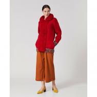 Кардиган, размер М, красный Wool-Art