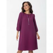 Платье , размер 56, фиолетовый With street