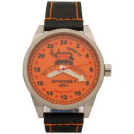 Наручные часы  Командирские Часы наручные "Луноход-1" механические 403.15, оранжевый ТРИУМФ