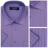 Рубашка , размер 39, фиолетовый Brostem