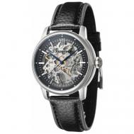 Наручные часы  Часы  ES-8110-01, черный, серебряный Earnshaw