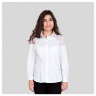 Рубашка  , размер 48, белый Lika Dress