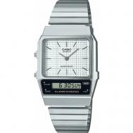 Наручные часы  Collection 77002, серебряный, белый Casio