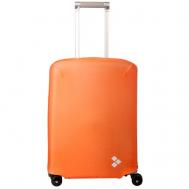 Чехол для чемодана , полиэстер, размер S, оранжевый ROUTEMARK