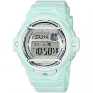 Наручные часы  Baby-G BG-169R-3, фиолетовый, бирюзовый Casio