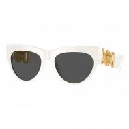 Солнцезащитные очки , авиаторы, оправа: металл, с защитой от УФ, золотой Versace