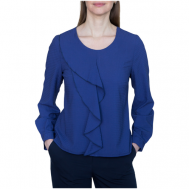 Блуза  , размер 44, синий Galar
