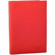 Обложка для паспорта , красный sks Leben
