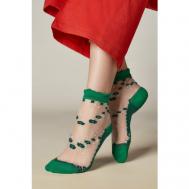 Женские носки , размер 37/41, зеленый Mersada