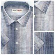 Рубашка , размер 38, серый Westhero