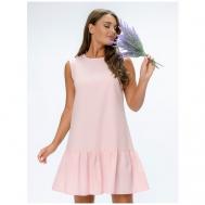 Платье , размер 52, розовый 1001dress