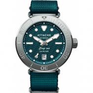 Наручные часы Часы  Deep Sea наручные мужские механические с автоподзаводом, зеленый Attache